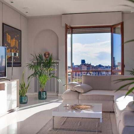 Stelvio Rooftop - Penthouse Skyline With Terrace And Jacuzzi Apartment Milan Exterior photo